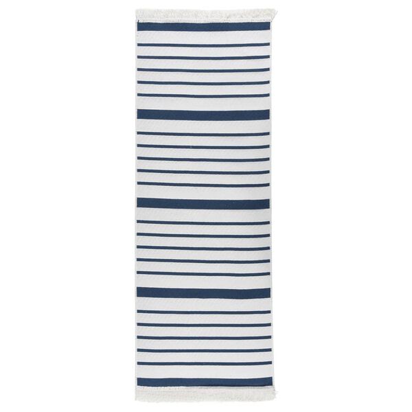 vidaXL Tapis Marine 100x300 cm Coton