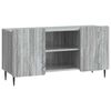 vidaXL Meuble TV Sonoma gris 102 x 34,5 x 52 cm Bois d'ing&eacute;nierie