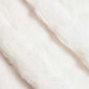 vidaXL Couverture en Fourrure de Lapin Synth&eacute;tique 4 pcs Blanc