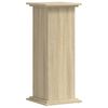 vidaXL Support pour plantes ch&ecirc;ne sonoma 33x33x80 cm bois d'ing&eacute;nierie