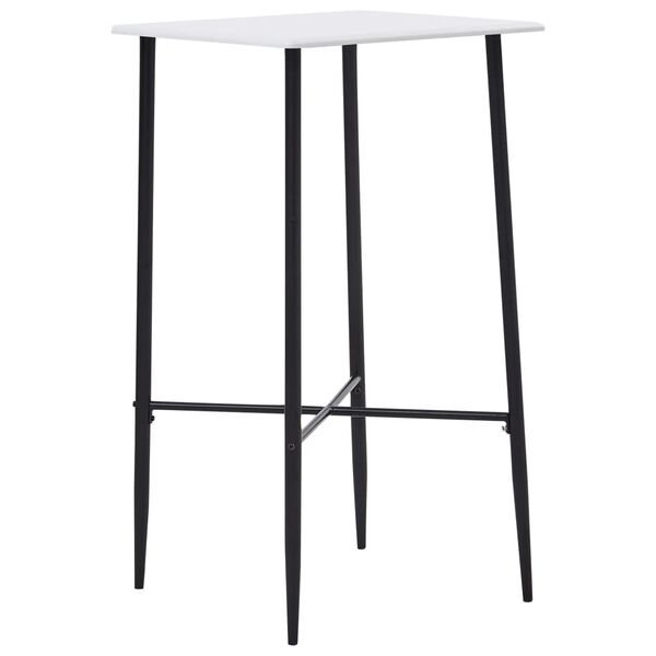 vidaXL Ensemble de bar 5 pcs Plastique Noir