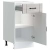 vidaXL Armoire de cuisine Lucca sonoma gris bois ing&eacute;nierie