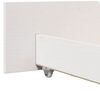 vidaXL Cadre de lit avec t&ecirc;te de lit Blanc 80 x 200 cm Pin massif