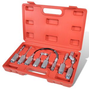 Kit d&rsquo;adapteur pour pistolet &agrave; graisse 7 pi&egrave;ces