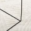 vidaXL Tapis IZA poils courts style scandinave cr&egrave;me 120x170 cm