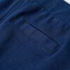 Pantalons pour enfants avec cordon de serrage bleu marine 128