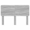 vidaXL T&ecirc;te de lit Gris Sonoma 100 cm Bois d'ing&eacute;nierie