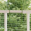 vidaXL Table de balcon Vert 60x40 cm Acier
