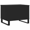 vidaXL Table basse Noir 60x44,5x45 cm Bois d'ing&eacute;nierie