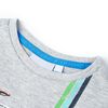 T-shirt pour enfants avec manches courtes gris 128