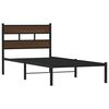 vidaXL Cadre de lit sans matelas avec t&ecirc;te de lit 90x200 cm