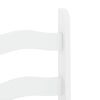 vidaXL Ensemble &agrave; manger Panama 3 pcs blanc bois de pin massif