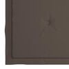 vidaXL Chaises de jardin et coussins lot de 2 Gris Bois acacia massif