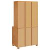 vidaXL Ensemble de meubles de rangement Marron Bois d'ing&eacute;nierie