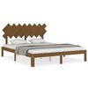 vidaXL Cadre de lit sans matelas marron miel 160x200cm bois pin massif