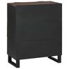 vidaXL Buffet Marron 60 x 33.5 x 75 cm Bois de manguier massif