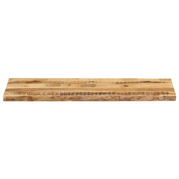 vidaXL Dessus de table bord vivant 140x40x3,8 cm bois de manguier brut