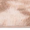 vidaXL Tapis &agrave; poils longs Cr&egrave;me 170x120 cm