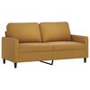 vidaXL Ensemble de canap&eacute;s 3 pcs avec coussins Marron Velours