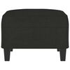 vidaXL Repose-pied Noir 70x55x41 cm Tissu