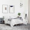 vidaXL Cadre de lit sans matelas ch&ecirc;ne marron 140x190 cm