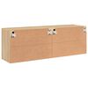vidaXL Meubles TV muraux 2 pcs ch&ecirc;ne sonoma 60x30x41 cm