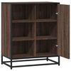 vidaXL Buffet ch&ecirc;ne marron 62x35x76 cm bois d'ing&eacute;nierie