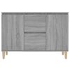 vidaXL Buffet Sonoma gris 101x35x70 cm Bois d'ingénierie