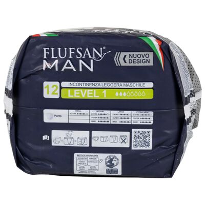 Flufsan Protections absorbantes pour hommes niveau 1 96 pcs