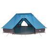 vidaXL Tente Tipi familiale Tipi avec toit Bleu 680 x 430 x 270 cm