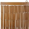 VidaXL Rideau anti-insectes imprim&eacute; palmier 100x220 cm bambou
