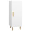 vidaXL Buffet Blanc 34,5x34x90 cm Bois d'ing&eacute;nierie