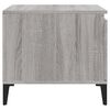 vidaXL Table basse Sonoma gris 100x50x45 cm Bois d'ing&eacute;nierie