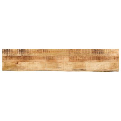 vidaXL Dessus de table 160x40x3,8cm bord vif bois massif manguier brut