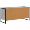 vidaXL Meuble TV Gris Sonoma 100 x 36 x 49,5 cm Bois d'ing&eacute;nierie