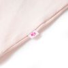 T-shirt enfants avec manches &agrave; volants rose p&acirc;le 104