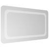 vidaXL Miroir de salle de bain &agrave; LED 40x70 cm