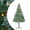vidaXL Sapin de No&euml;l artificiel Vert 180 cm PVC et Acier