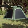 vidaXL Tente de camping 4 personnes vert libération rapide imperméable