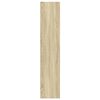 vidaXL Biblioth&egrave;que ch&ecirc;ne sonoma 57x28,5x107,5 cm bois d'ing&eacute;nierie