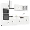 vidaXL Ensemble d'armoires cuisine 7pcs Kalmar blanc bois d'ing&eacute;nierie