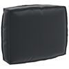 vidaXL Set de coussins de palette 2 pcs Noir Tissu Oxford