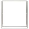 vidaXL Portant de bois de chauffage 110x28x116 cm acier inoxydable