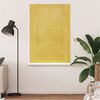 vidaXL Store enrouleur avec des rideaux Jaune 110 x 160 cm Bambou