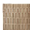 vidaXL Cloison de s&eacute;paration 5 panneaux beige r&eacute;sine tress&eacute;e