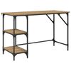 vidaXL Bureau Ch&ecirc;ne artisanal 120 x 50 x 75 cm Bois d'ing&eacute;nierie