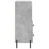 vidaXL Buffet Gris b&eacute;ton 34,5x34x90 cm Bois d'ing&eacute;nierie