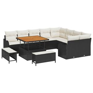 vidaXL Ensemble de canap&eacute; de jardin 12 pi&egrave;ces 11-Nombre de places