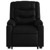 vidaXL Fauteuil inclinable &eacute;lectrique noir similicuir