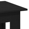 vidaXL Table basse Ch&ecirc;ne noir 100 x 60 x 42 cm Bois d'ing&eacute;nierie